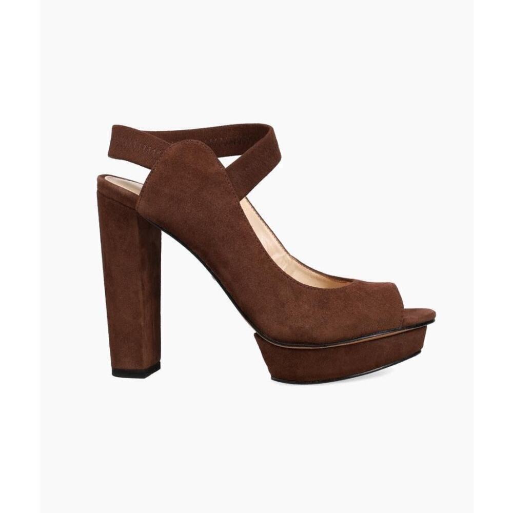 Pelle Moda Pacey Peep Toe Platform Sandal (Women) Size 7.5 - Picture 2 of 2